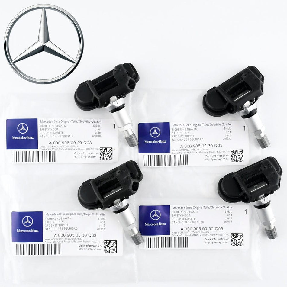 BMW Tire Pressure Sensor TPMS For ML350 CLK350 C300 CLS550 E350 G500 4pcs