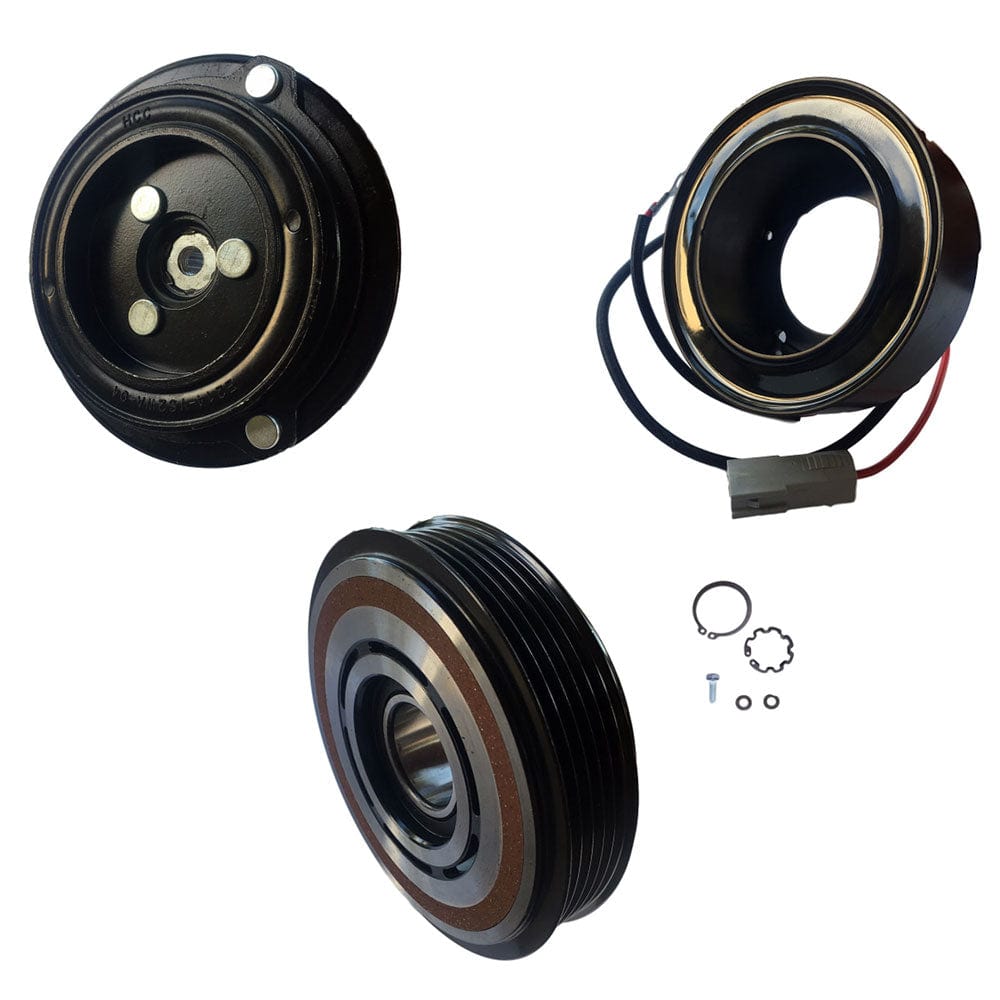 A/C Compressor Clutch kit for Fits for 2006-2010 Dodge Ram 3500 (5.9 6.7L l6 Diesel ONLY) AC Compressor Assembly-HS18