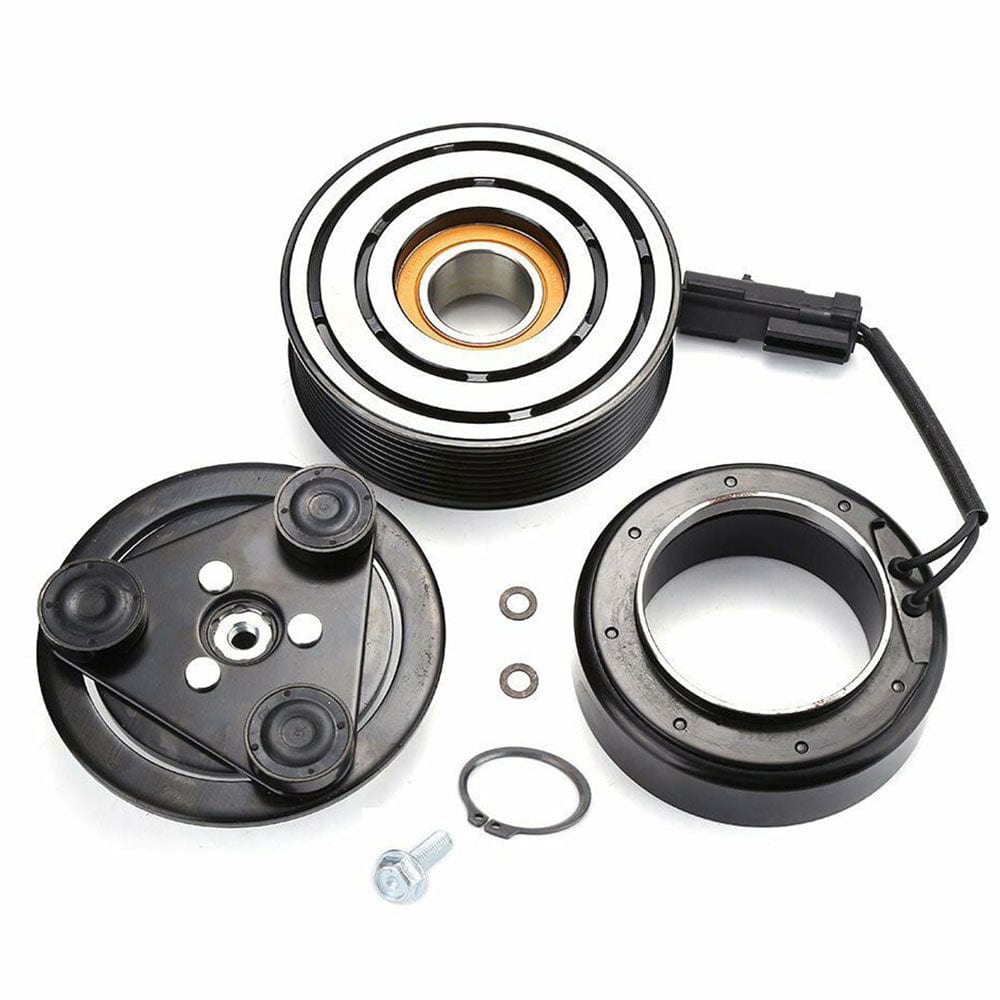 A/C Compressor Clutch kit for Fits for 2006-2010 Dodge Ram 3500 (5.9 6.7L l6 Diesel ONLY) AC Compressor Assembly-HS18