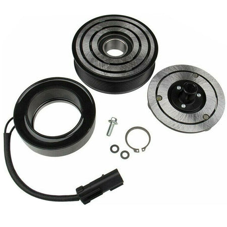 A/C Compressor Clutch kit for Fits for 2006-2010 Dodge Ram 3500 (5.9 6.7L l6 Diesel ONLY) AC Compressor Assembly-HS18