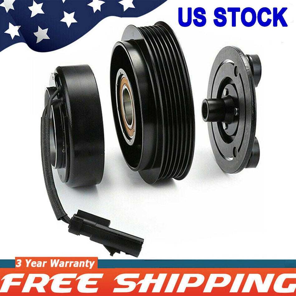 AC Compressor Clutch Kit for Jeep Liberty 3.7L V6 2006-2008, Dodge Nitro 2007-2008