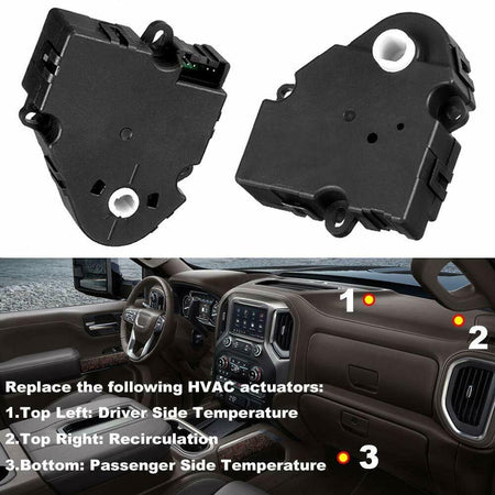 ACDELCO 1572971 Heater Blend Door Actuator for Chevy GMC Buick Pontiac Hummer