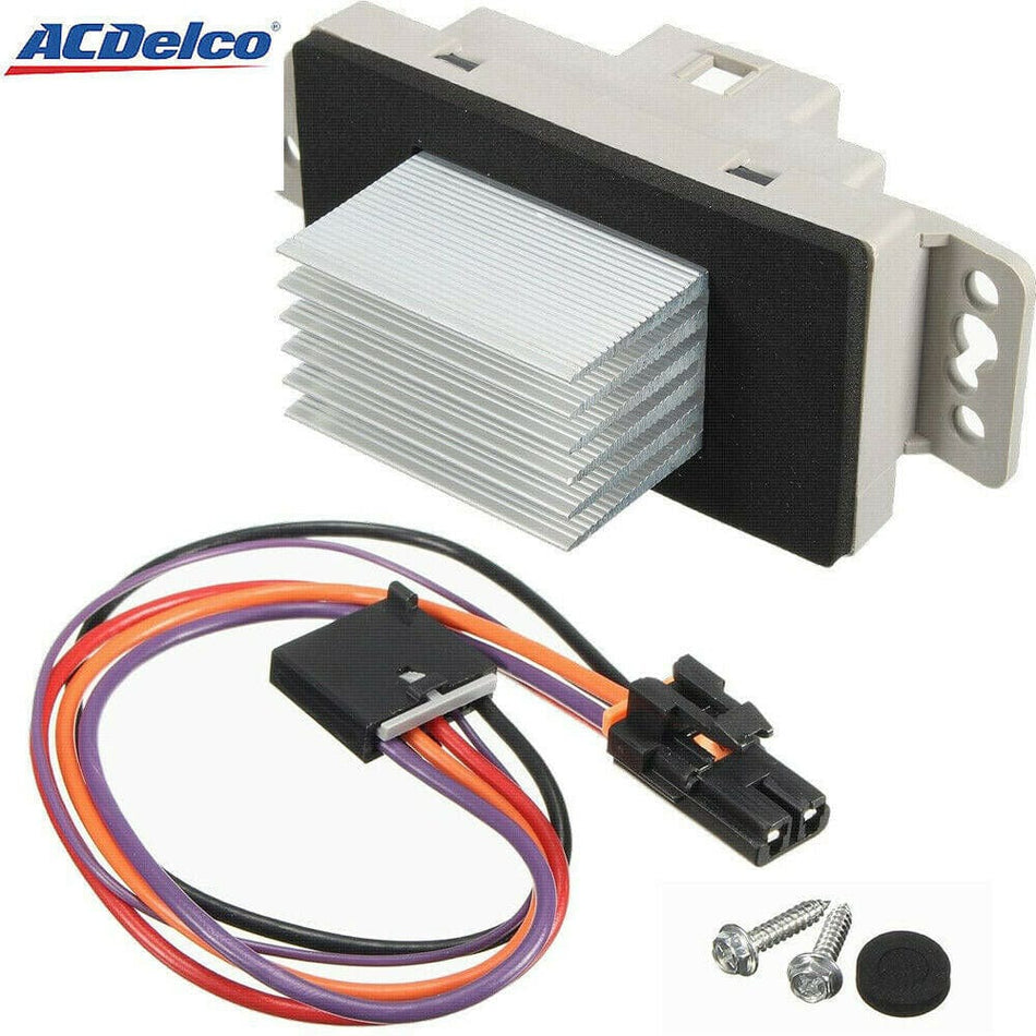 ACDelco Blower Motor Resistor Kit for Chevrolet Silverado 1500 Yukon Tahoe GMC Buick AC19260762