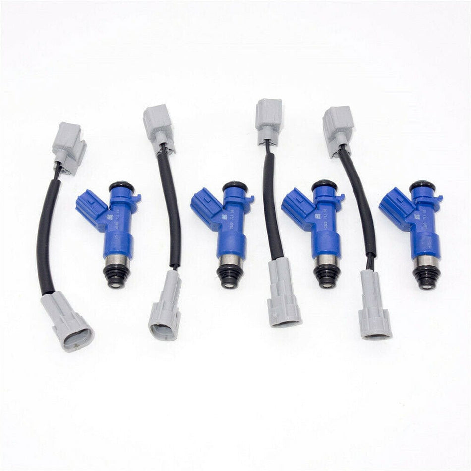 4 NEW OEM FUEL INJECTORS 410cc For Civic Acura RDX RSX K20 K24 B16 16450-RWC-A01