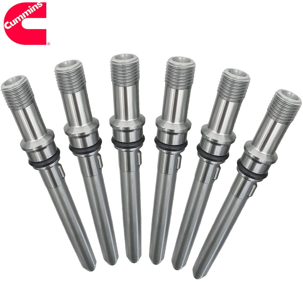 CUMMINS 6 PCS New OEM Injector Connector Tubes for Dodge Cummins Diese ...
