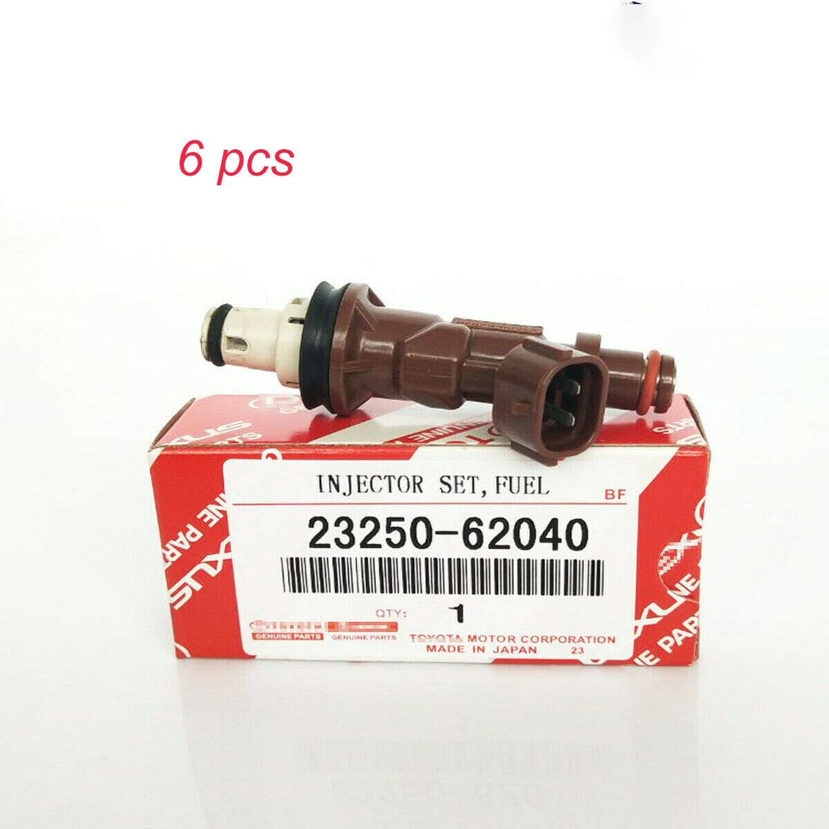 Toyota NEW 6X FOR DENSO FUEL INJECTORS TOYOTA TACOMA TUNDRA 4RUNNER 3.4L V6 23250-62040