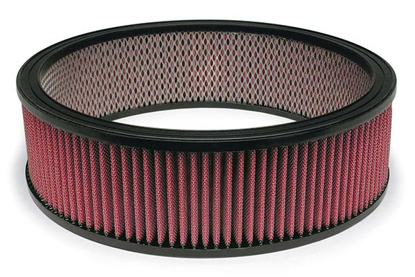 AirAid SynthaFlow Universal Round Air Filters - Oiled Cotton Round Air Filters for Carbureted Engines