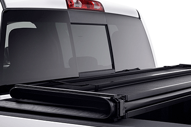 American Tonneau Hard Tri-Fold Tonneau Cover - Folding Truck Bed Cover | AutoAnything