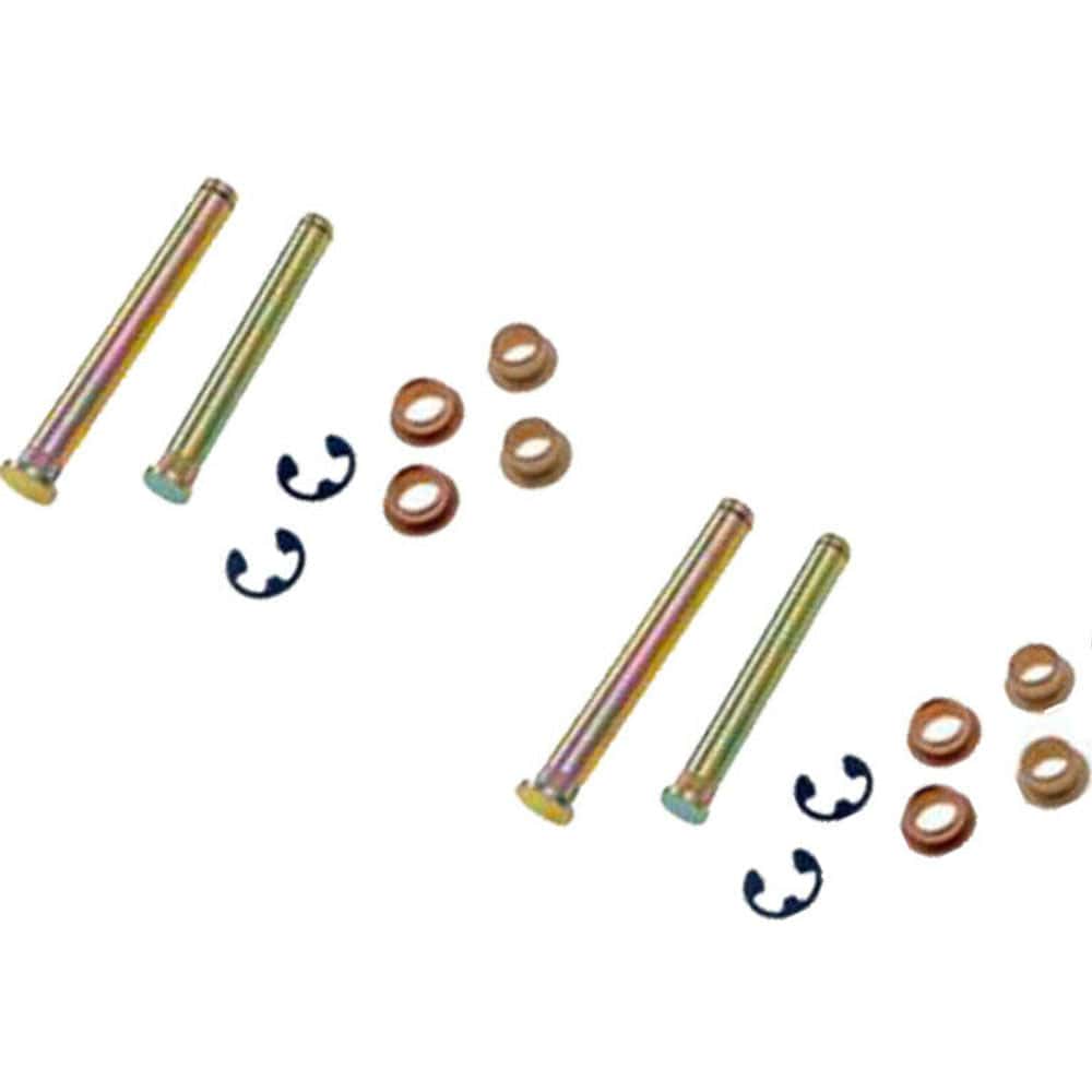 Door Hinge Pin & Bushing Kit - Set of 2 (16 Pieces) - Fits 94-02 Dodge Ram Truck