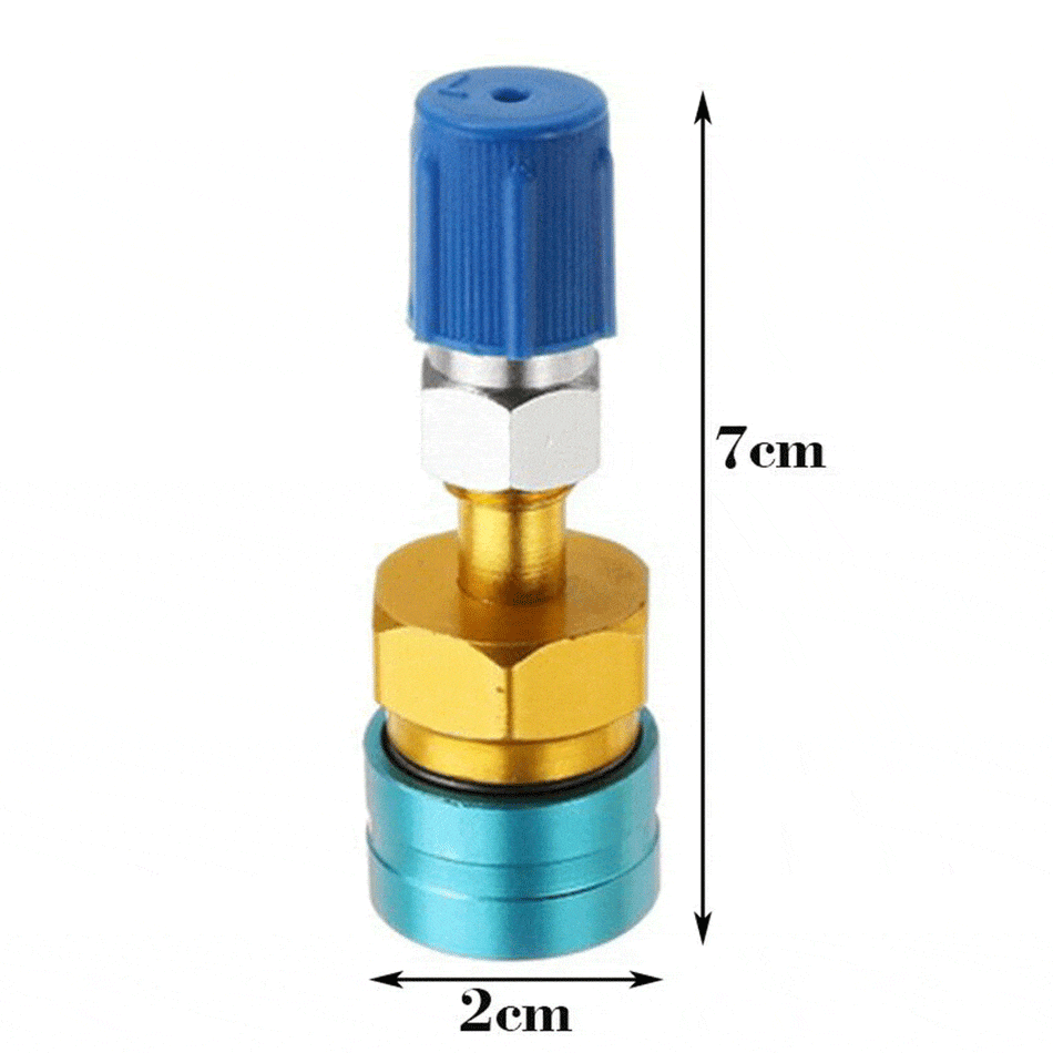 R1234YF to R134A Low Side Quick Connector Adapter #3630 AC System Tool (7x2cm)