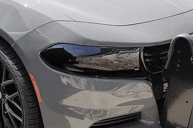 AVS Smoked Headlight Covers - Best Tinted Black Head Light Covers for Cars, Trucks & SUVs