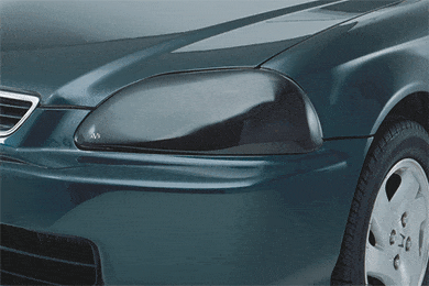 AVS Smoked Headlight Covers - Best Tinted Black Head Light Covers for Cars, Trucks & SUVs