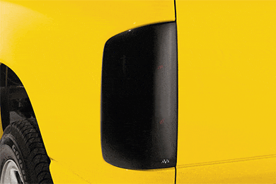 AVS Tail Shades Blackout Taillight Covers - Tinted Black Tail Light Covers for Trucks, Cars & SUVs