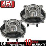 Set 2 Front Wheel Bearing & Hub Assembly for 2009 2010 Ford F-150 2WD w/ABS 6LUG