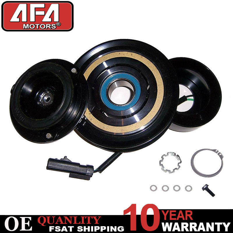 A/C Compressor Clutch Kit Pulley Coil fits for 2004-2007 Dodge Dakota 3.7L&4.7L