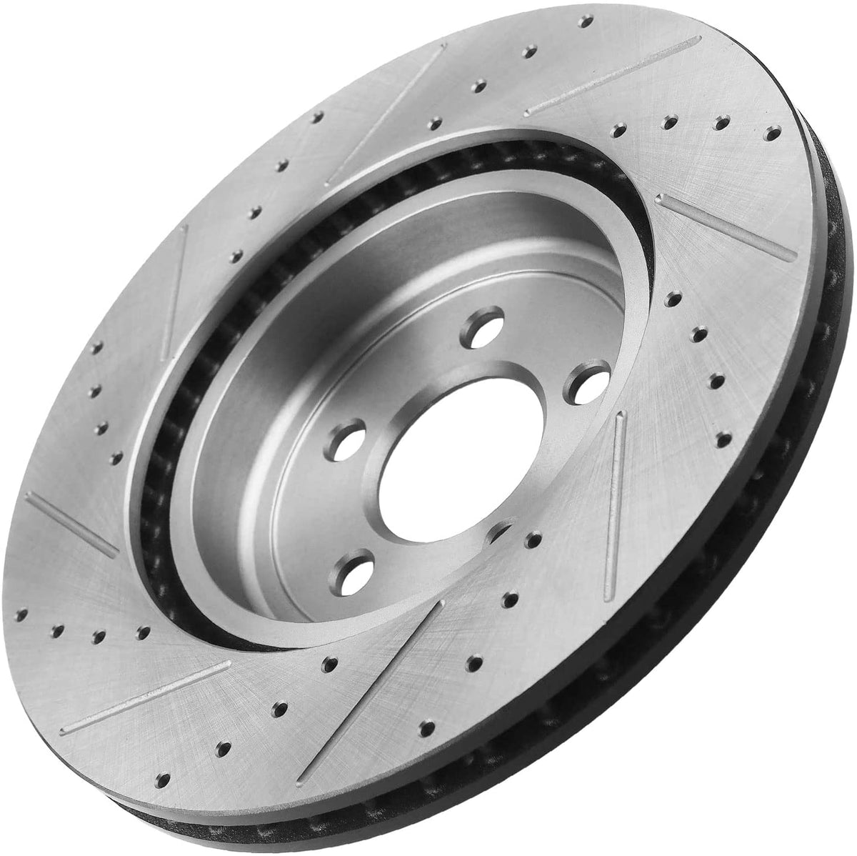 Front Drilled Brake Rotors + Brake Pads For Dodge Challenger Charger Magnum 300