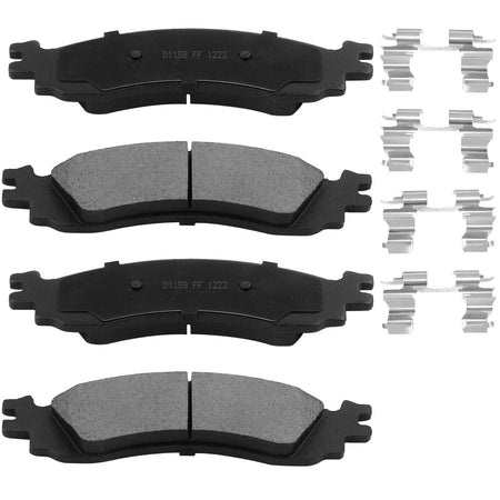 Front Drilled Brake Rotors + Brake Pads For Ford Explorer Mercury Mountaineer