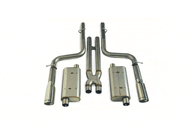 Bassani Aft-Cat Exhaust System, Cat Back Systems