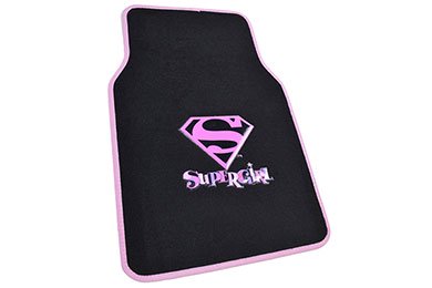 BDK Supergirl Floor Mats - Lowest Price on Car Mats