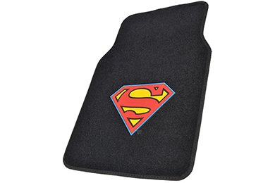 BDK Superman Floor Mats - Superman Logo Car Mats