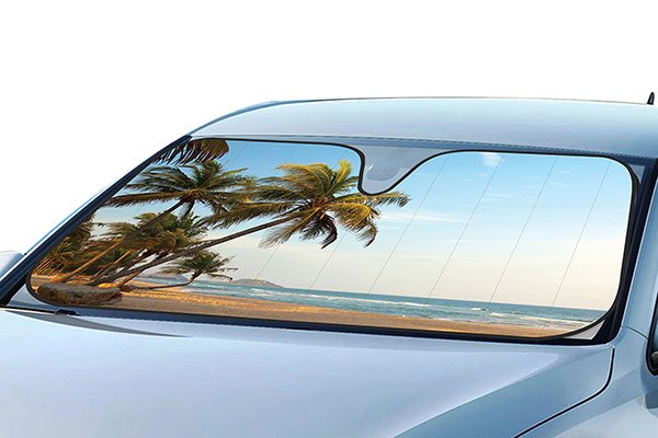 ProZ Beach Windshield Sun Shade - Beach Car Window Shade
