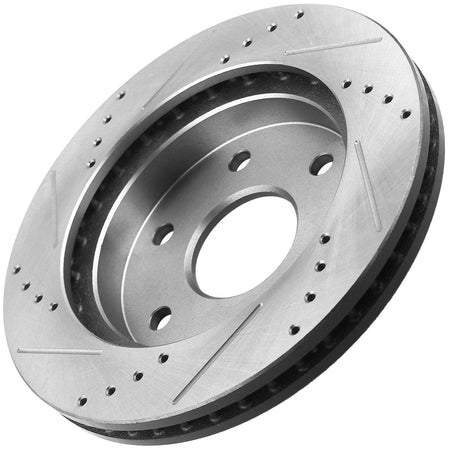 Chevrolet Silverado Front Brake Rotors & Pads 12066040 D785, with dot4 cleaner