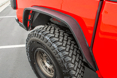 DV8 Flat Slim Fenders - Slim Jeep Fenders for Gladiator - Free Shipping!