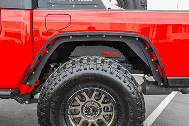 DV8 Flat Slim Fenders - Slim Jeep Fenders for Gladiator - Free Shipping!