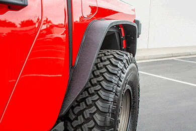 DV8 Flat Slim Fenders - Slim Jeep Fenders for Gladiator - Free Shipping!