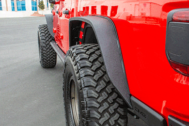 DV8 Flat Slim Fenders - Slim Jeep Fenders for Gladiator - Free Shipping!