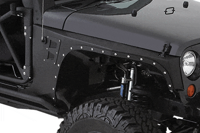 Smittybilt XRC Armor Fender Flares - Best Price on Smittybilt Jeep Fenders