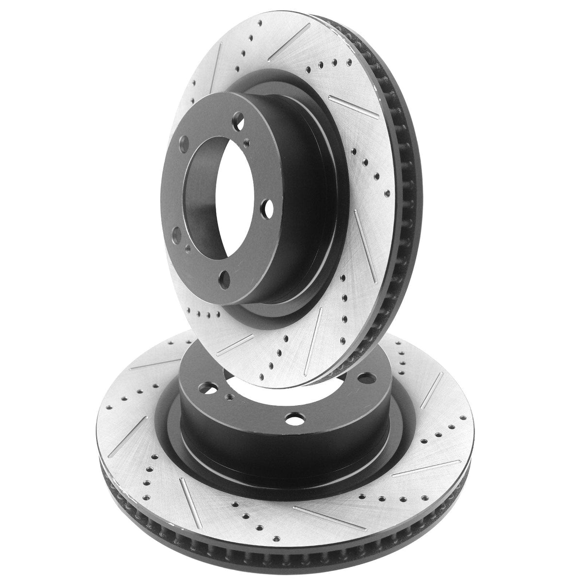 Set Front Brake Rotors For Toyota Sequoia 2007-20 Tundra 2016-20 Land Cruiser