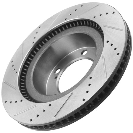 Set Front Brake Rotors For Toyota Sequoia 2007-20 Tundra 2016-20 Land Cruiser