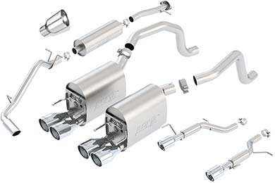 Borla Exhaust - Borla Cat Back Exhaust System - Borla Mufflers