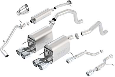 Borla Exhaust - Borla Cat Back Exhaust System - Borla Mufflers (Good Reviews & Free Shipping) AutoAnything