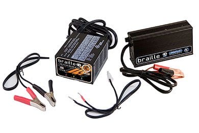 Braille 10 Amp Battery Charger, Braille 10 2 Amp Battery Chargers