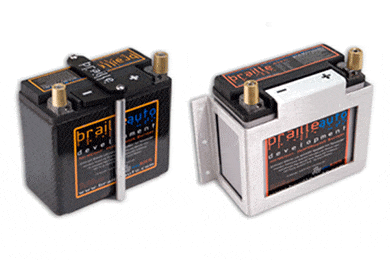 Braille Battery Mounting Hardware, Braille Battery Mount Kit