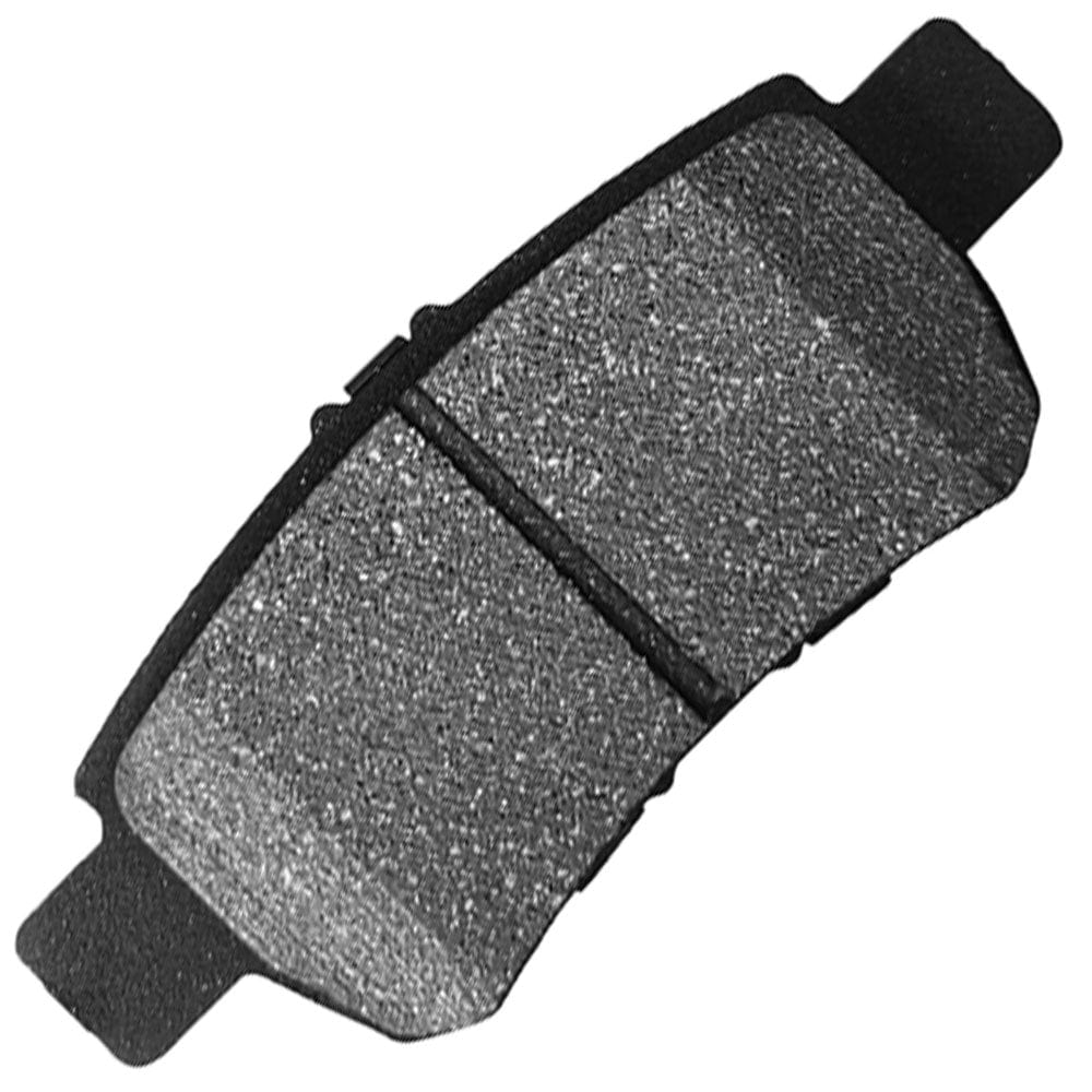 MotorbyMotor Rear Ceramic Brake Pads with Hardware Kits for Honda Odyssey 2005-2010 Low Dust Brake Pad (All Models)