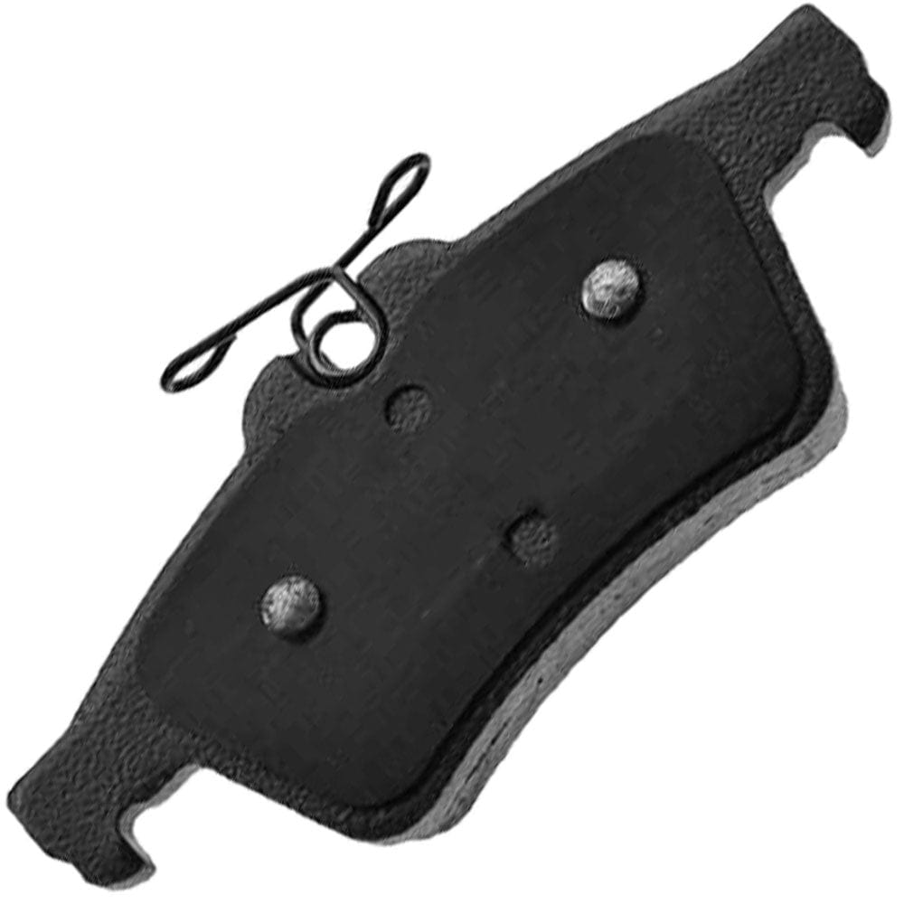 MotorbyMotor Rear Ceramic Brake Pads with Hardware Kits for Chevrolet Cobalt, Ford Escape Focus Transit Connect, Jaguar S-Type Super V8 Vanden Plas XF XJ XJ8 XJR XK XKR