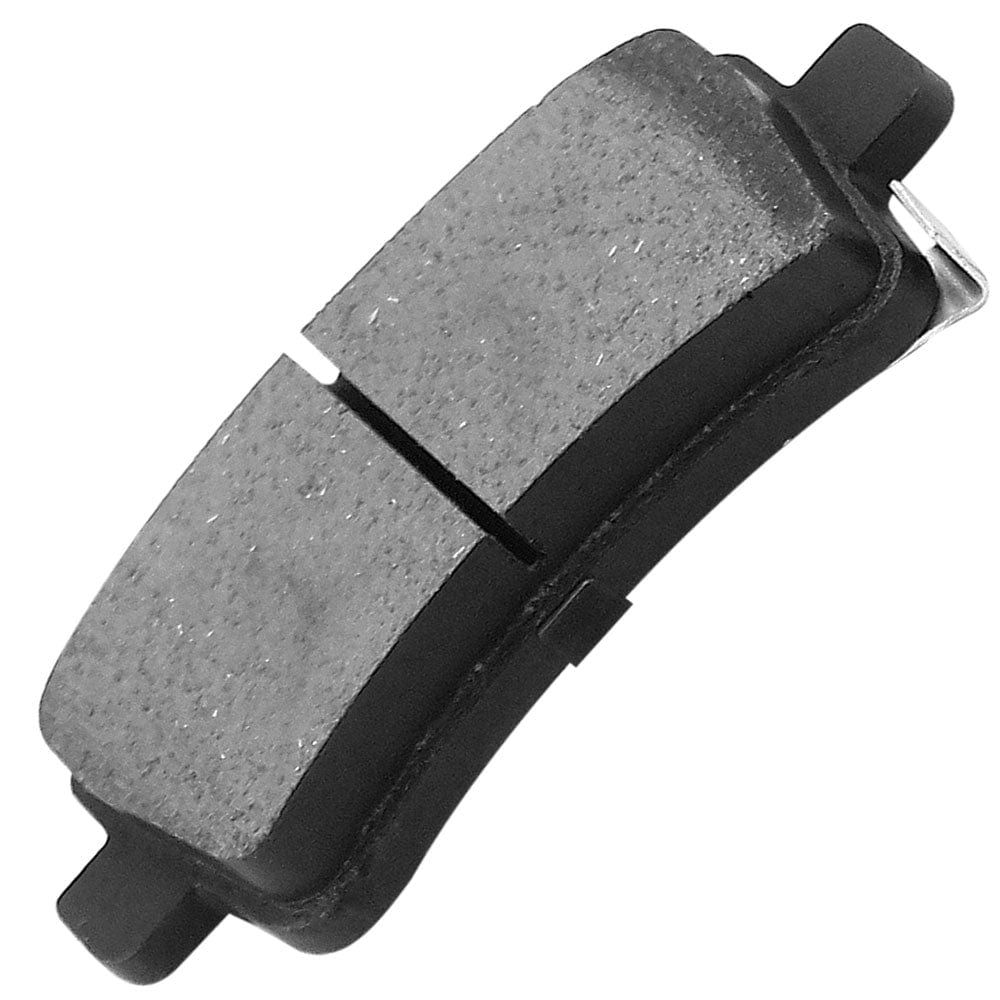 Rear Ceramic Brake Pads w/Hardware Kits Fits for Buick Allure Lacrosse Regal, Cadillac XTS, Chevrolet Impala Malibu Limited, SAAB 9-5 Low Dust Brake Pad-4 Pack