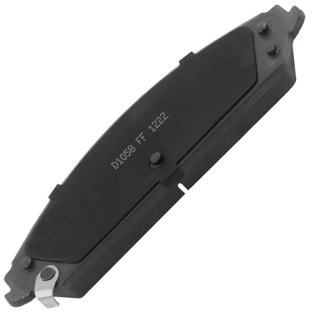 Front Ceramic Brake Pads with Hardware Kits & CLEANER DOT4 FLUID for Chrysler 200 300, Dodge Avenger Caliber Challenger Charger Magnum Low Dust Brake Pad