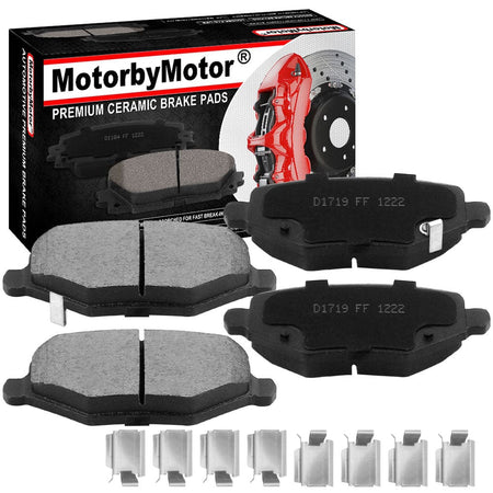 Ceramic Rear Brake Pads - Chrysler Dodge VW Minivan 2008-2020 Models