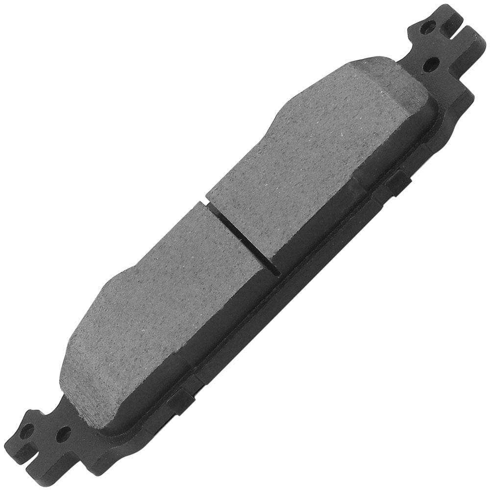 RFront Ceramic Brake Pads w/Hardware Kits Fits for Ford Explorer Flex Taurus, Lincoln MKS MKT-Ceramic Low Dust Brake Pad-4 Pack