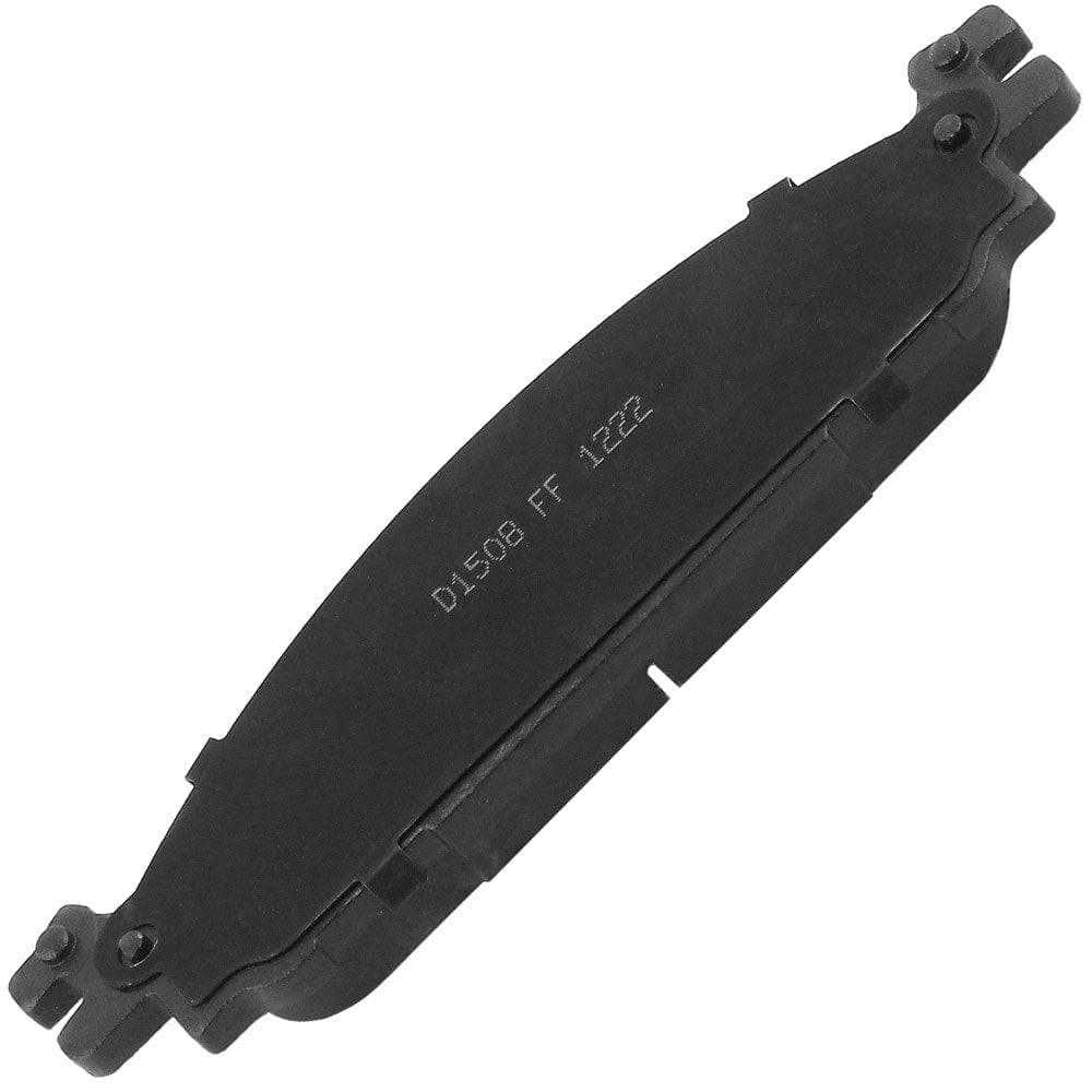 RFront Ceramic Brake Pads w/Hardware Kits Fits for Ford Explorer Flex Taurus, Lincoln MKS MKT-Ceramic Low Dust Brake Pad-4 Pack