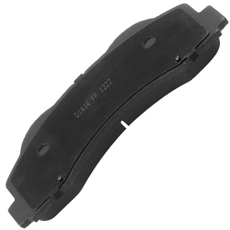 Front Ceramic Brake Pads w/Hardware Kits Fits Ford Expedition 10-18, Ford F-150 10-17, Lincoln Navigator 10-18-Ceramic Low Dust Brake Pad-4 Pack