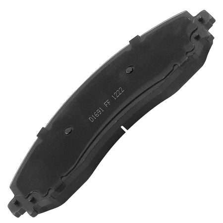 Rear Ceramic Brake Pads w/Hardware Kits Fits forFord F250 F350 F450 Super Duty-Ceramic Low Dust Brake Pad-4 Pack