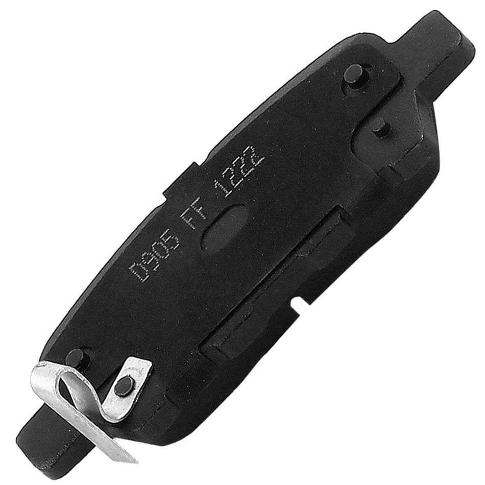 Rear Ceramic Brake Pads w/Hardware Kits Fits for Infiniti EX35 EX37 FX35 FX37 FX45 G25 G35 G37 JX35 M35 M35H M37 M45 M56 Q40 Q50 Q70 Q70L QX50 QX60 QX70 Ceramic Low Dust Brake Pad-4 Pack