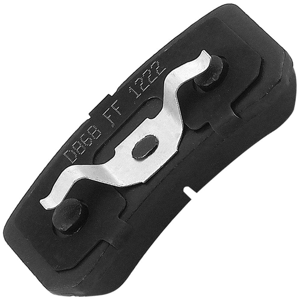 Rear Ceramic Brake Pads w/Hardware Kits Fits for Chrysler 200 Sebring, Chrysler Avenger Caliber, Jeep Compass Patriot, Mitsubish Endeavor Lancer Montero Outlander RVR Ceramic Low Dust Brake Pad-4 Pack