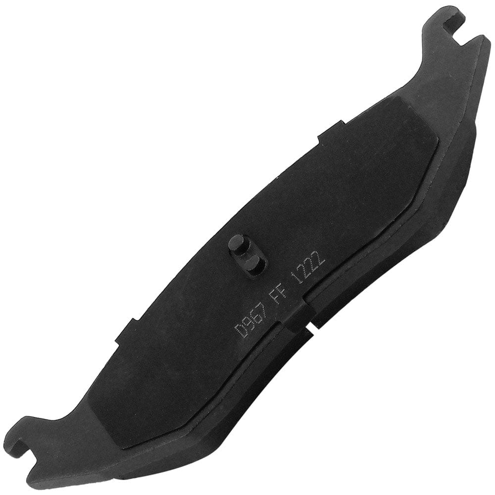 Rear Ceramic Brake Pads w/Hardware Kits Fits for Chrysler Aspen, Dodge Durango Ram 1500 Van, Ram 1500 Classic Ceramic Low Dust Brake Pad (All Models)-4 Pack