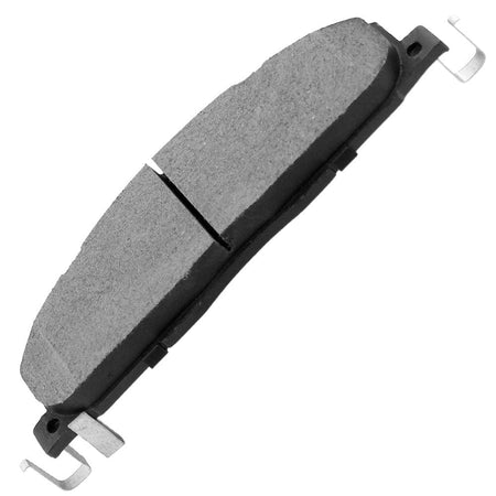Rear Ceramic Brake Pads w/Hardware Kits Fits Dodge Ram 2500 3500 2009-2010, Ram 1500 2012, Ram 2500 3500 2011-2018-Ceramic Low Dust Brake Pad-4 Pack